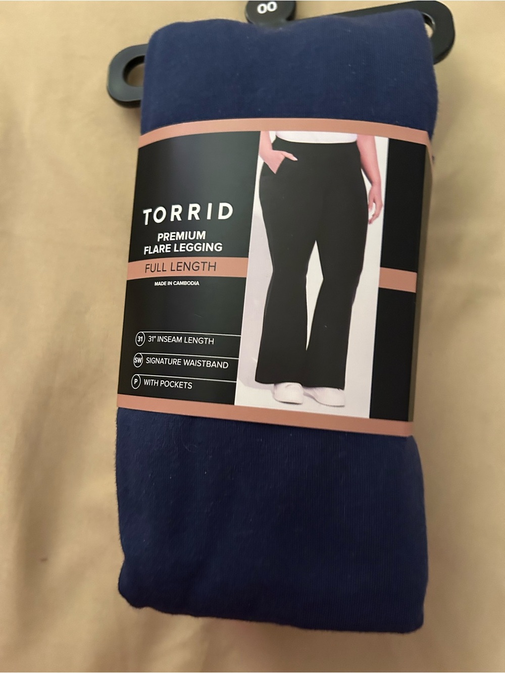 torrid Navy Flare Leggings